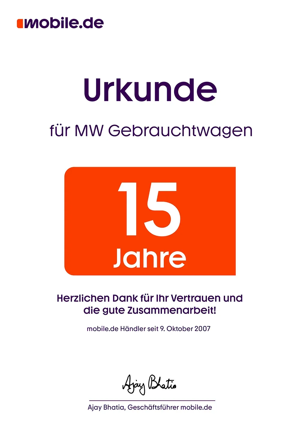 urkunde-mobile-de_jahre urkunde
